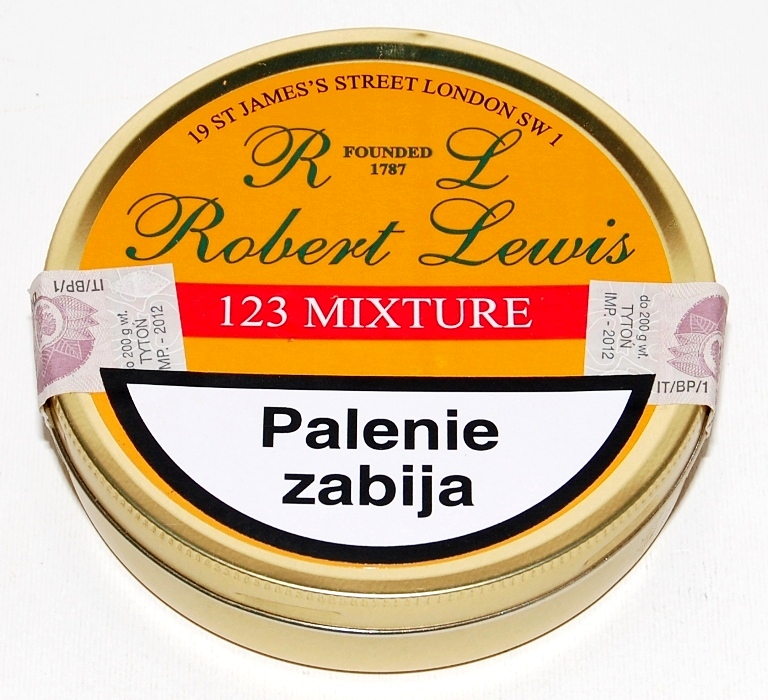 Robert Lewis 123 Mixture – recenzja Lemura